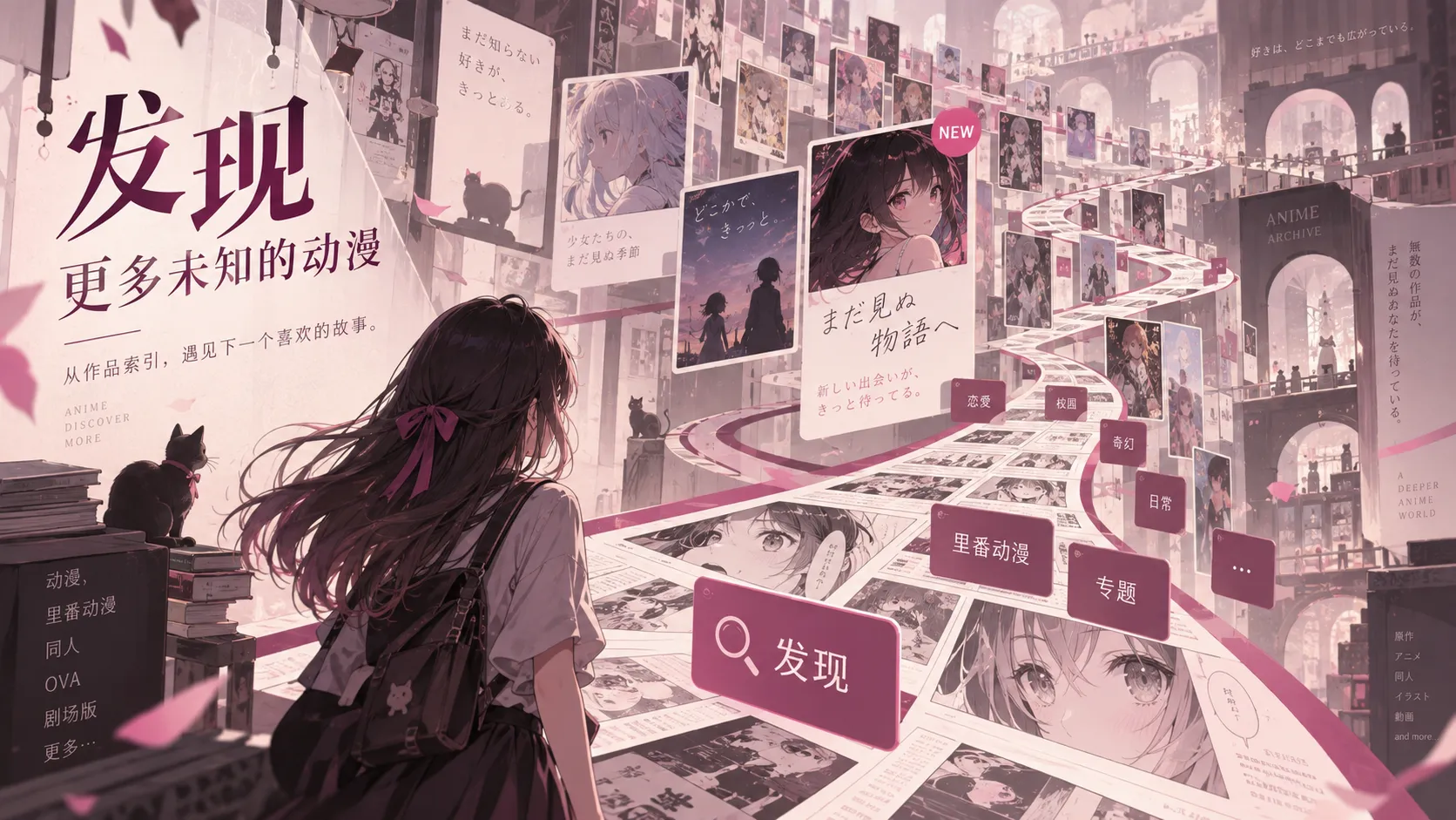花镜物语动漫主题配图